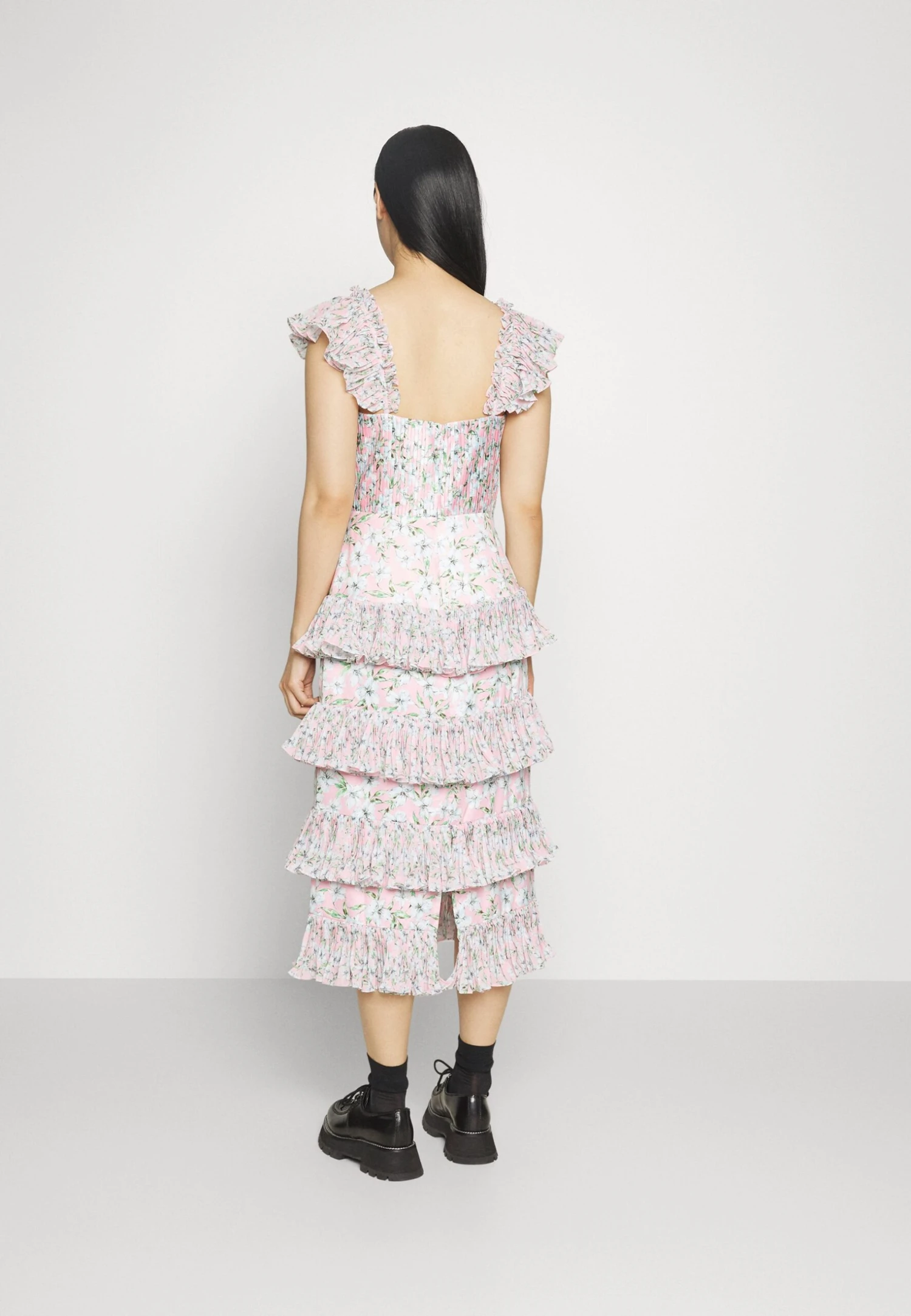 Grady Combo Pleated- Cocktail Dress / Party Dress - Rosewater Posey - Image 3
