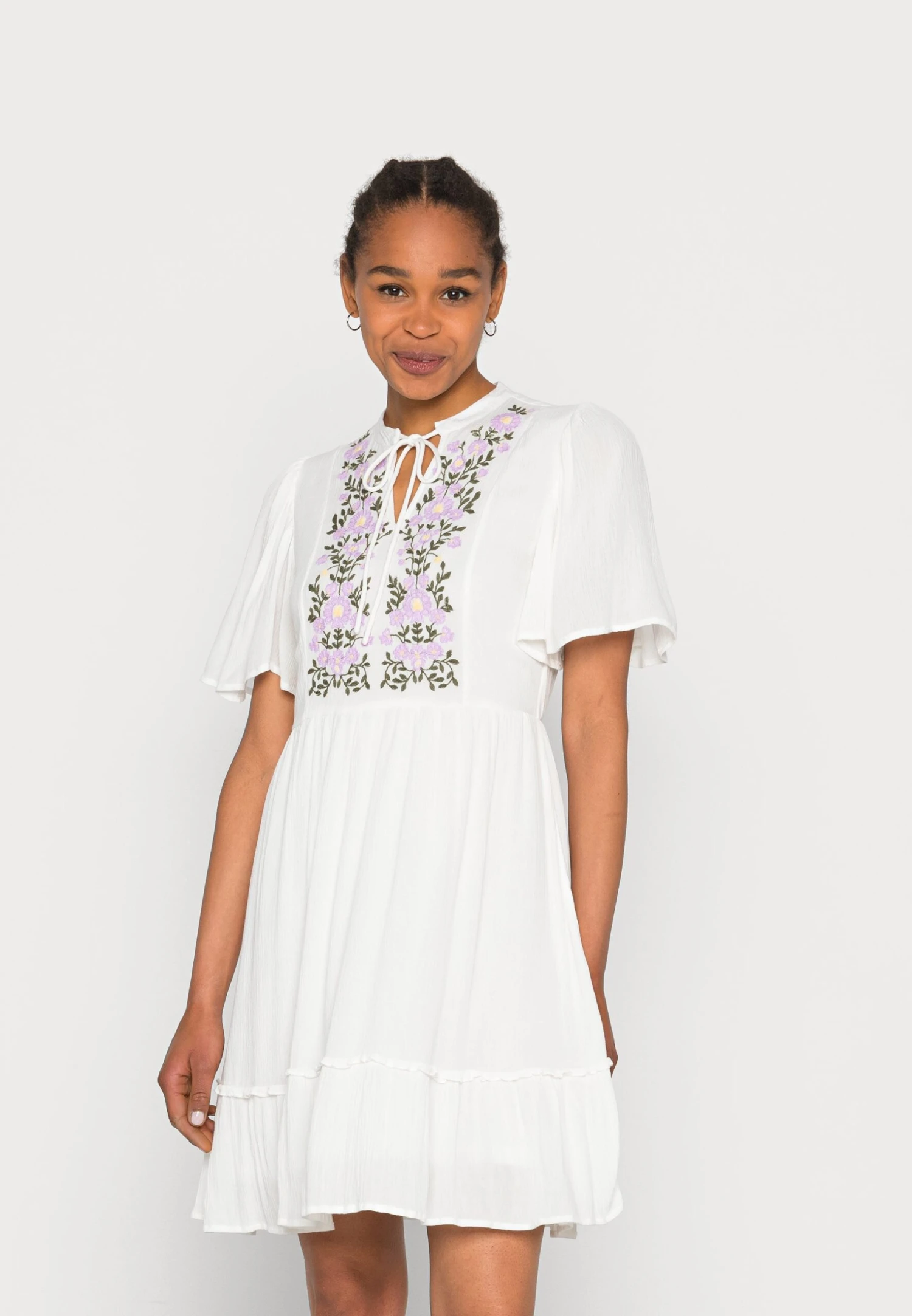 Pieces Pcveia Dress - Day Dress - Cloud Dancer