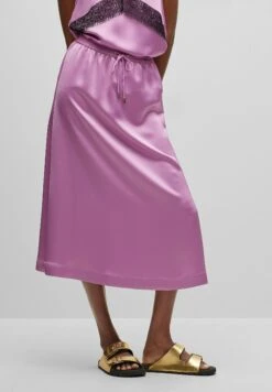 Boss Vesala - A-Line Skirt - Open Pink Six