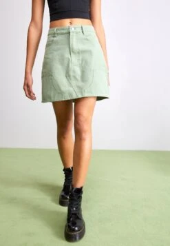 Obey Clothing Bibi Carpenter Skirt - Mini Skirt - Jade