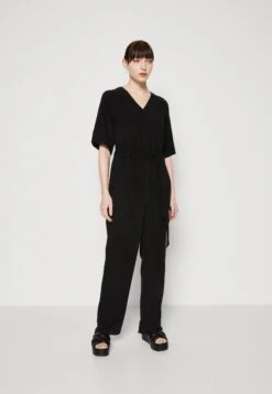 Selected Femme Slfviva Long- Jumpsuit - Black