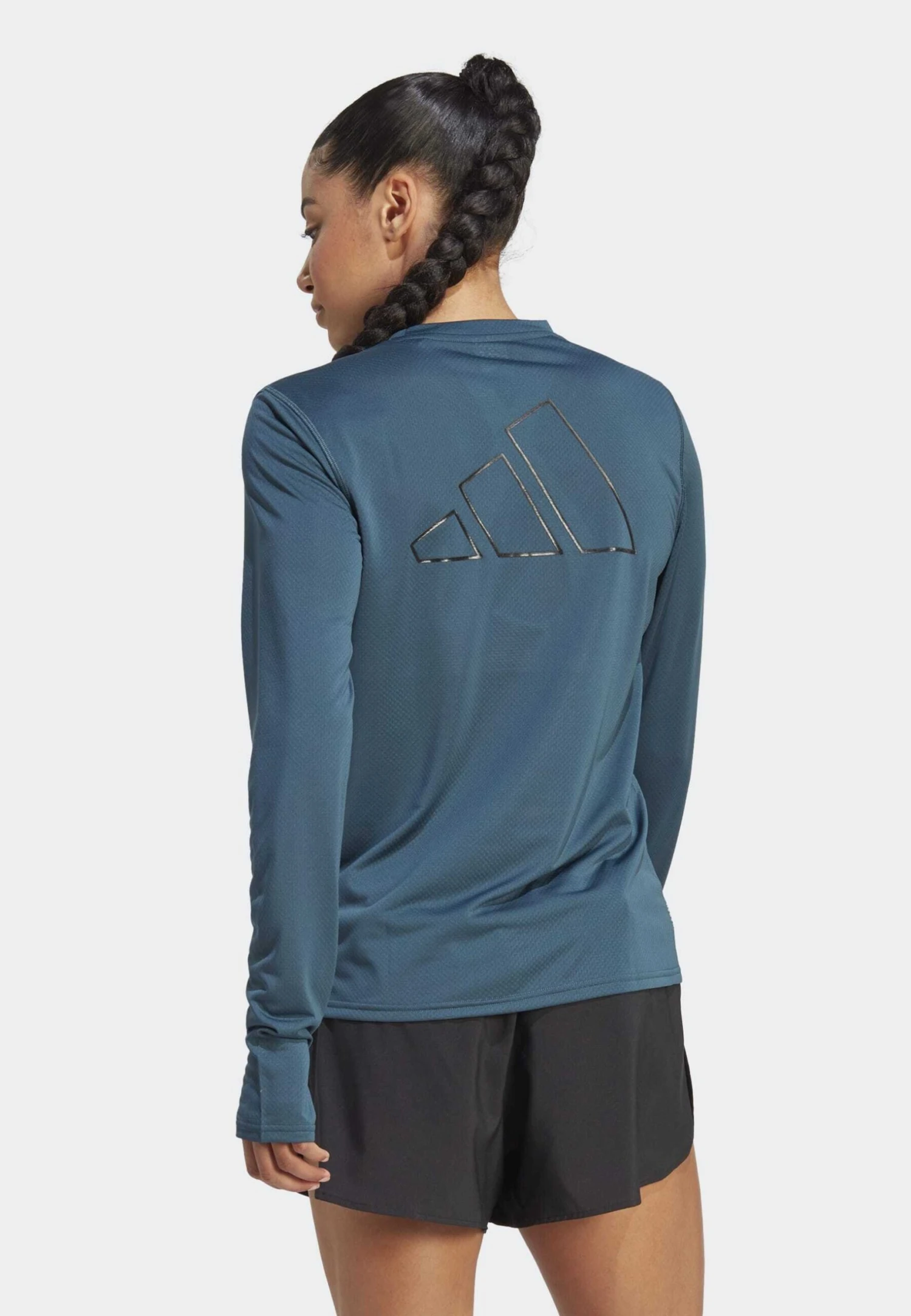 ADIDAS PERFORMANCE Icon - Long Sleeved Top - Arctic Night - Image 2