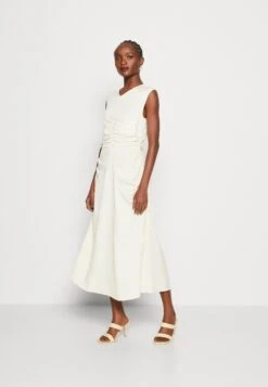 Costa Blossom Jacquard - Cocktail Dress / Party Dress - Vanilla Ice