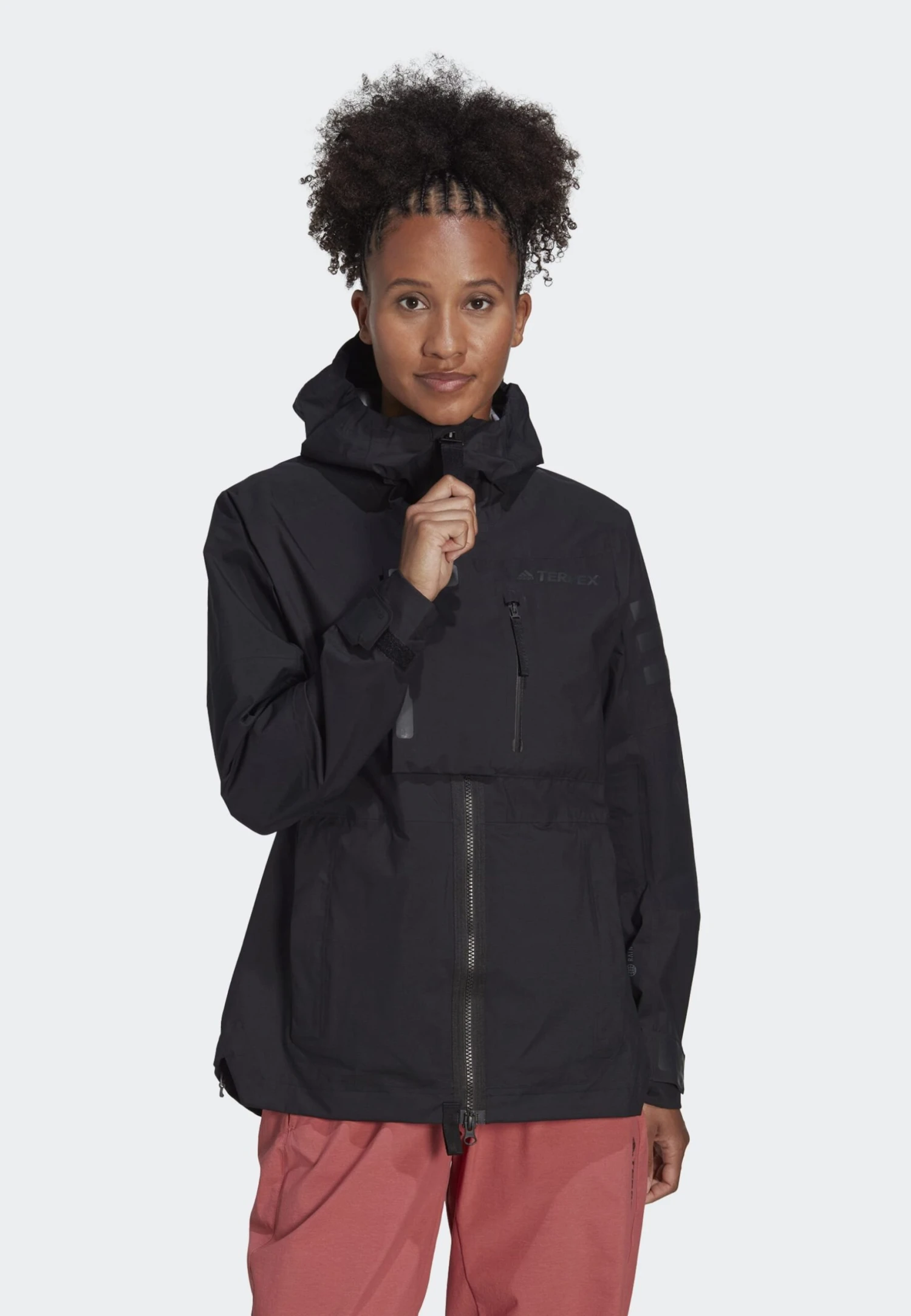 ADIDAS PERFORMANCE Terrex Xploric Rain.Rdy Mountain - Hardshell Jacket - Black
