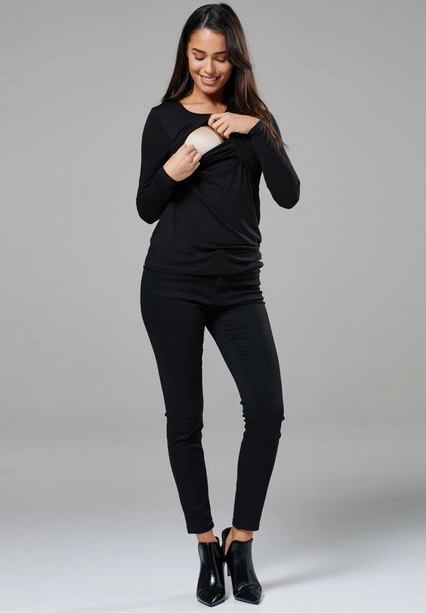 Happy Mama Maternity Nursing - Long Sleeved Top - Image 5