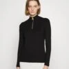 Carmona - Long Sleeved Top - Black