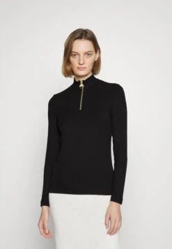 Carmona - Long Sleeved Top - Black
