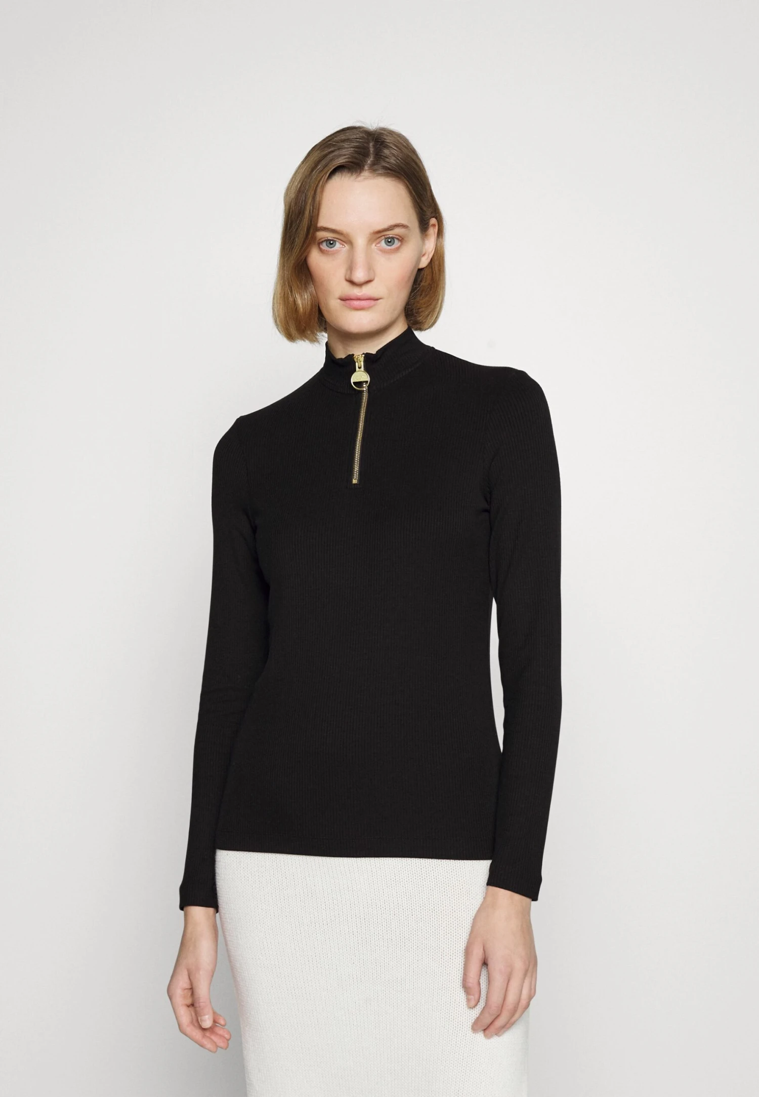 Carmona - Long Sleeved Top - Black