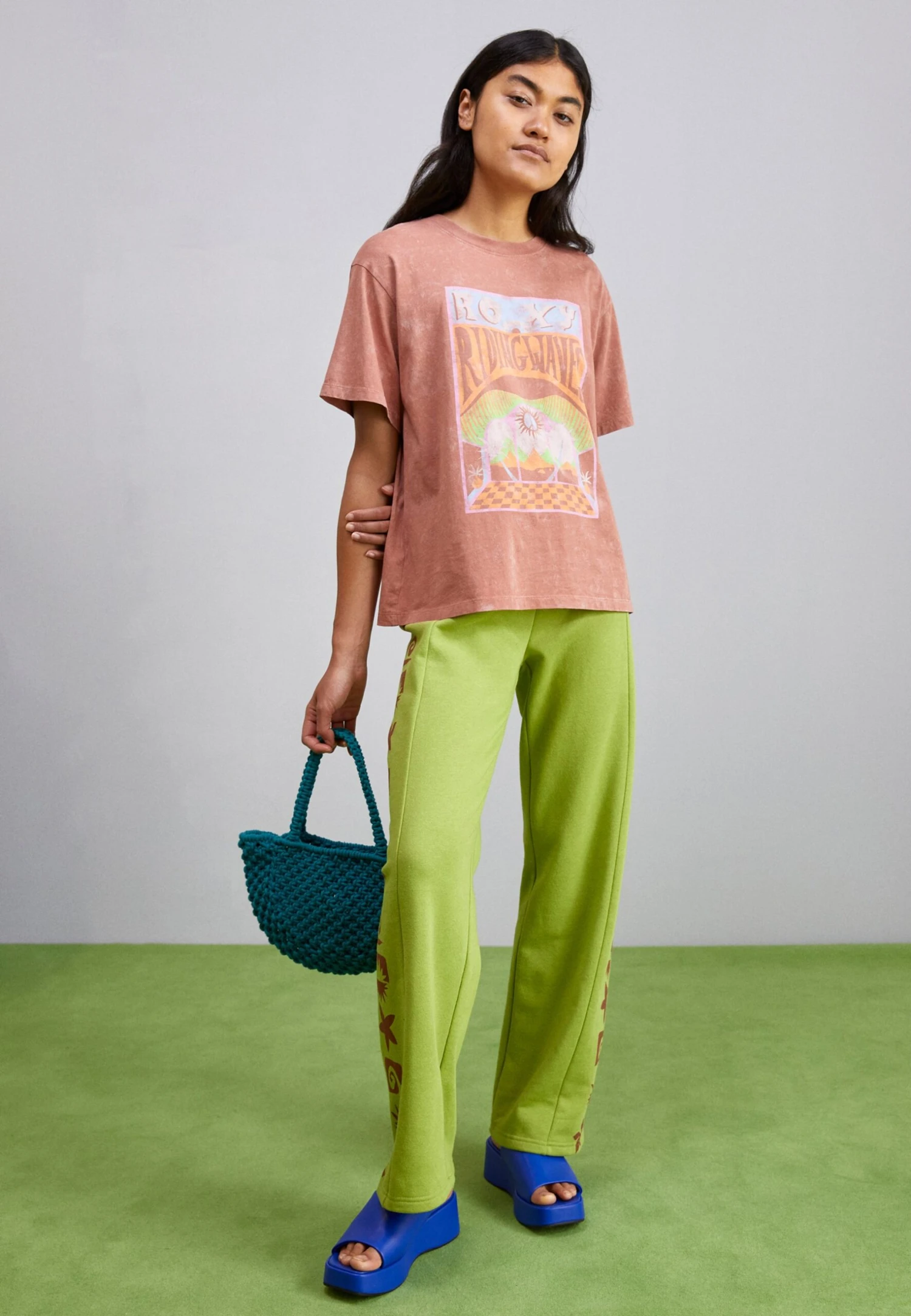 Roxy Girl Need Tees - Print T-Shirt - Cedar Wood - Image 2