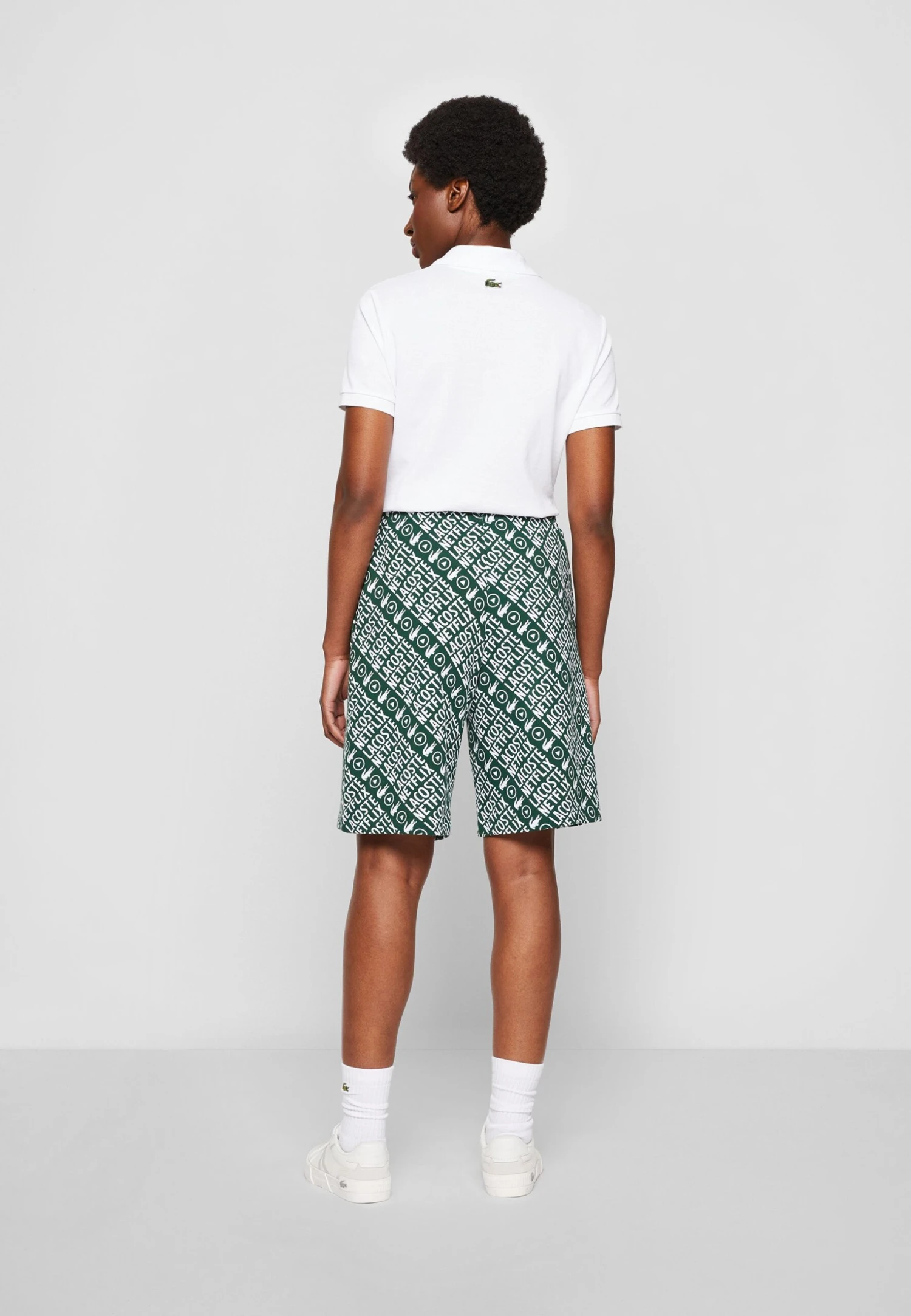 Lacoste X Netflix - Shorts - Green/White - Image 4