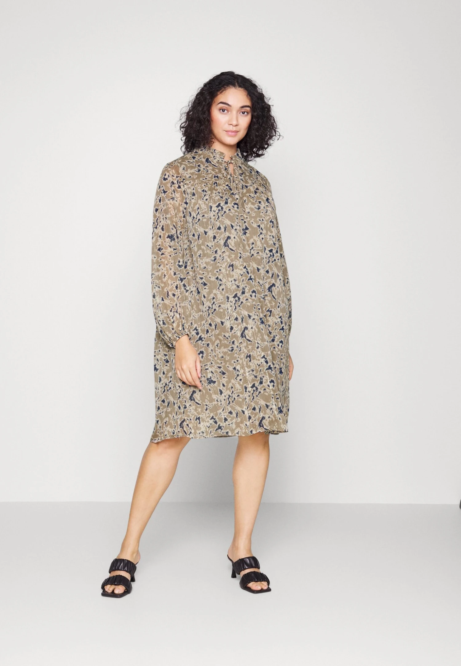 Kcsinna Dress - Day Dress - Fallen Rock/Blue