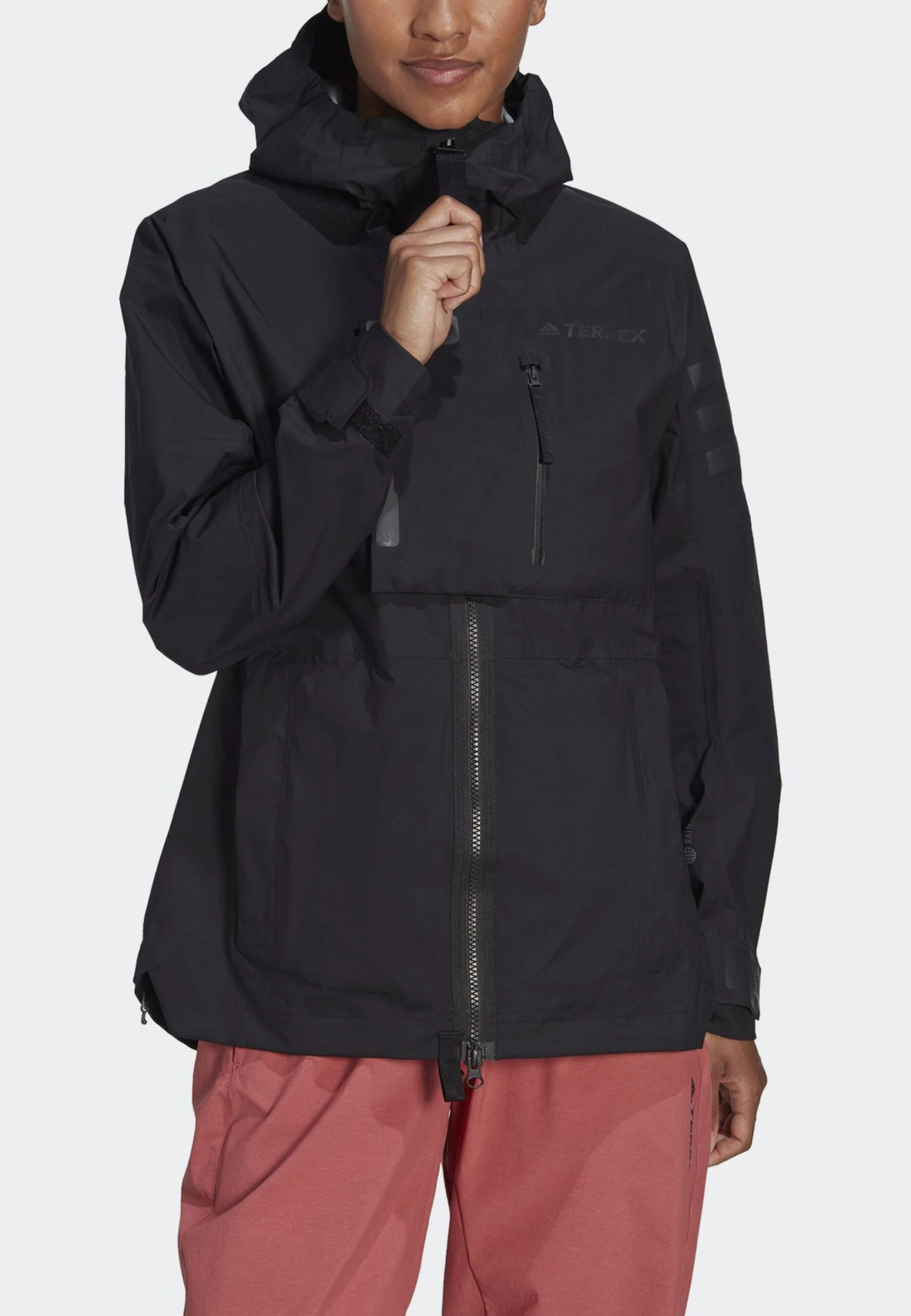 ADIDAS PERFORMANCE Terrex Xploric Rain.Rdy Mountain - Hardshell Jacket - Black - Image 4