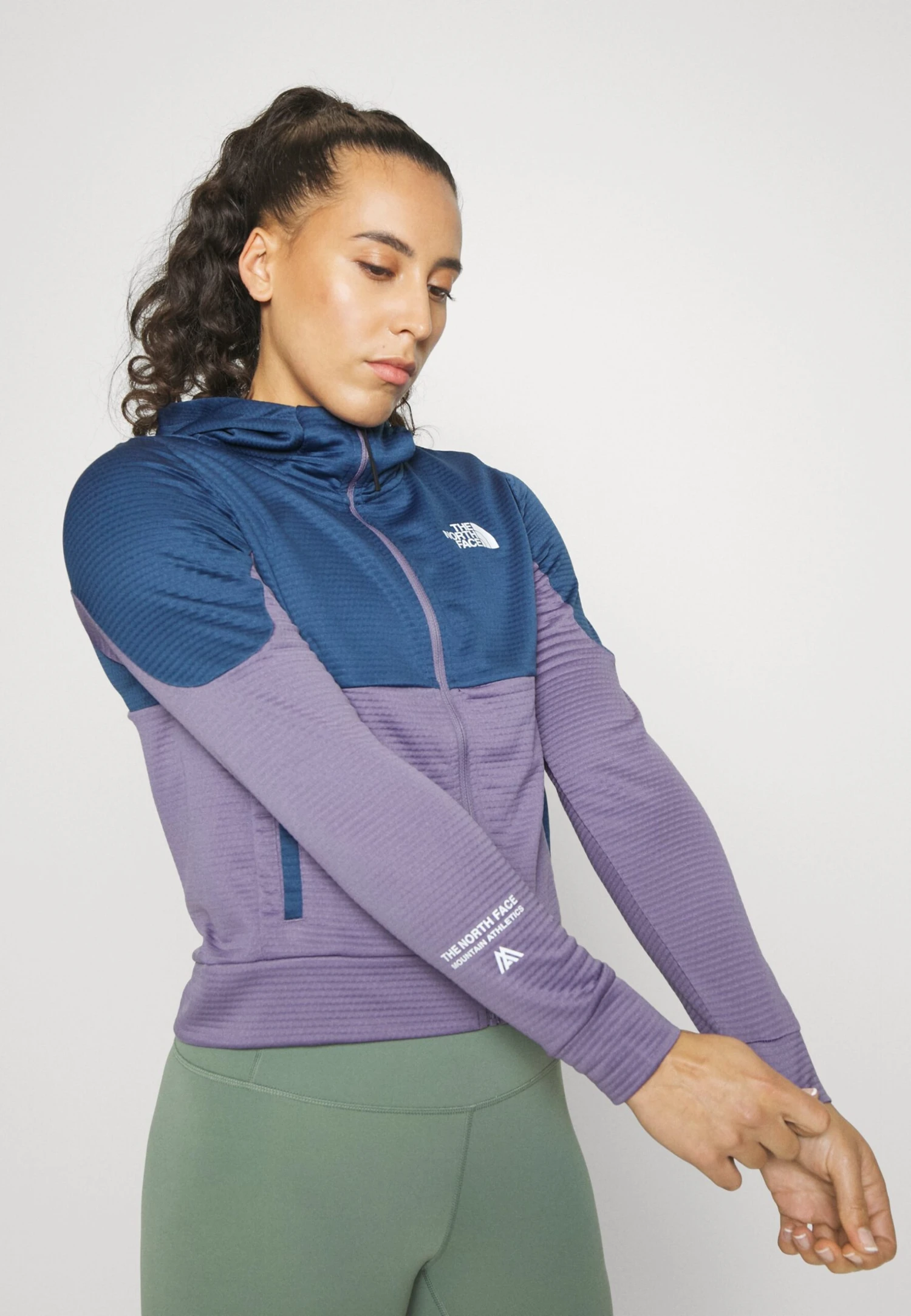 The North Face Full Zip - Fleece Jacket - Lunar Slate/Shady Blue - Image 4