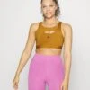 ADIDAS PERFORMANCE Pwi L Ms Hiit - Medium Support Sports Bra - Bronze Strata/Blue Fusion