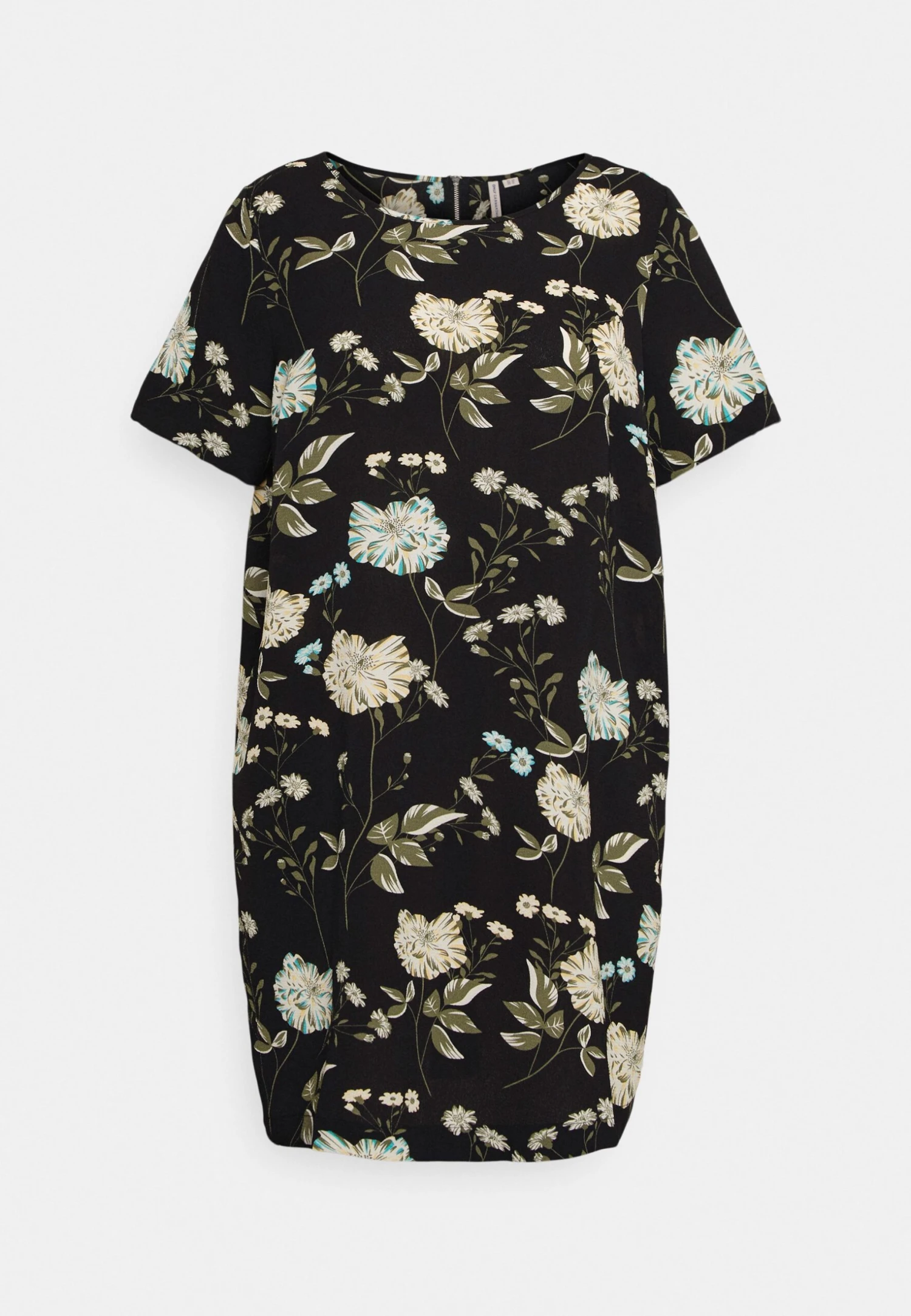 ONLY CARMAKOMA Carluxmie Tunic Dress - Day Dress - Black/Yellow - Image 4