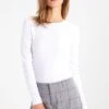SAMSØE SAMSØE Alexa - Long Sleeved Top - White