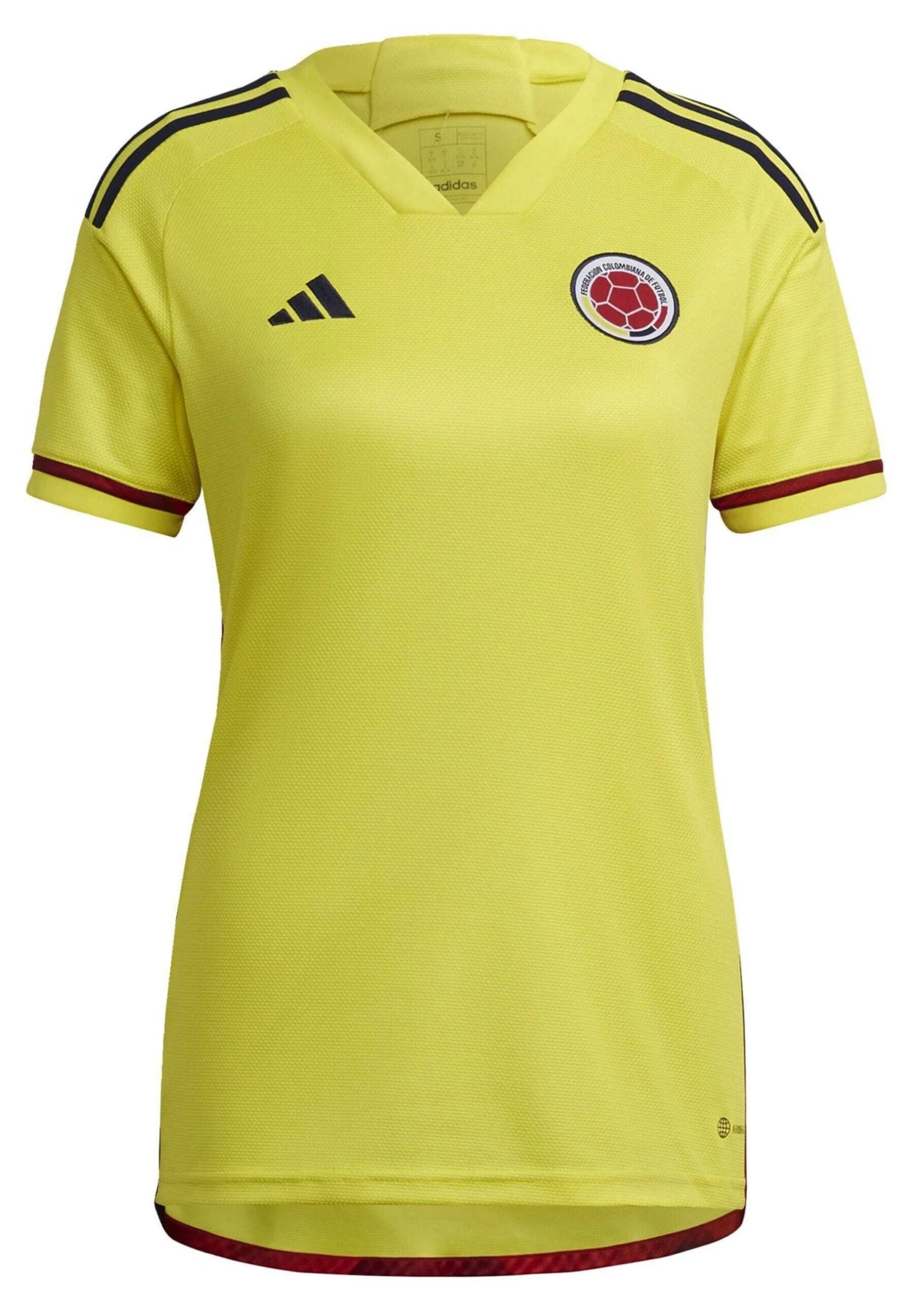 ADIDAS PERFORMANCE Colombia 22 Home- Football Shirt - Yellow - Image 5
