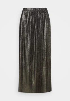 Edc By Esprit Metalic Plissee - Pleated Skirt