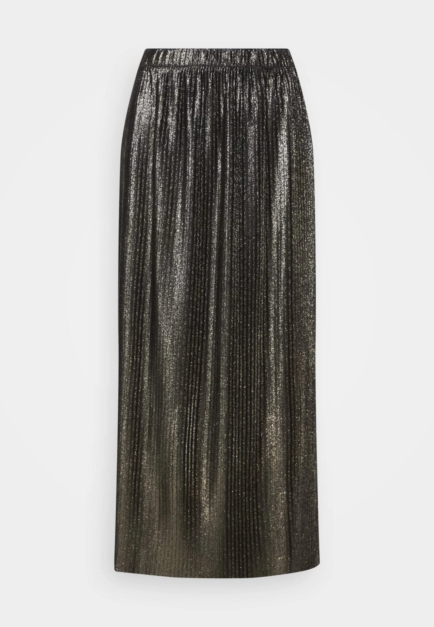 Edc By Esprit Metalic Plissee - Pleated Skirt