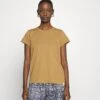 Rag & Bone The Slub Tee - Basic T-Shirt - Khaki