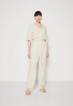 Selected Femme Slfviva Long- Jumpsuit - Sandshell