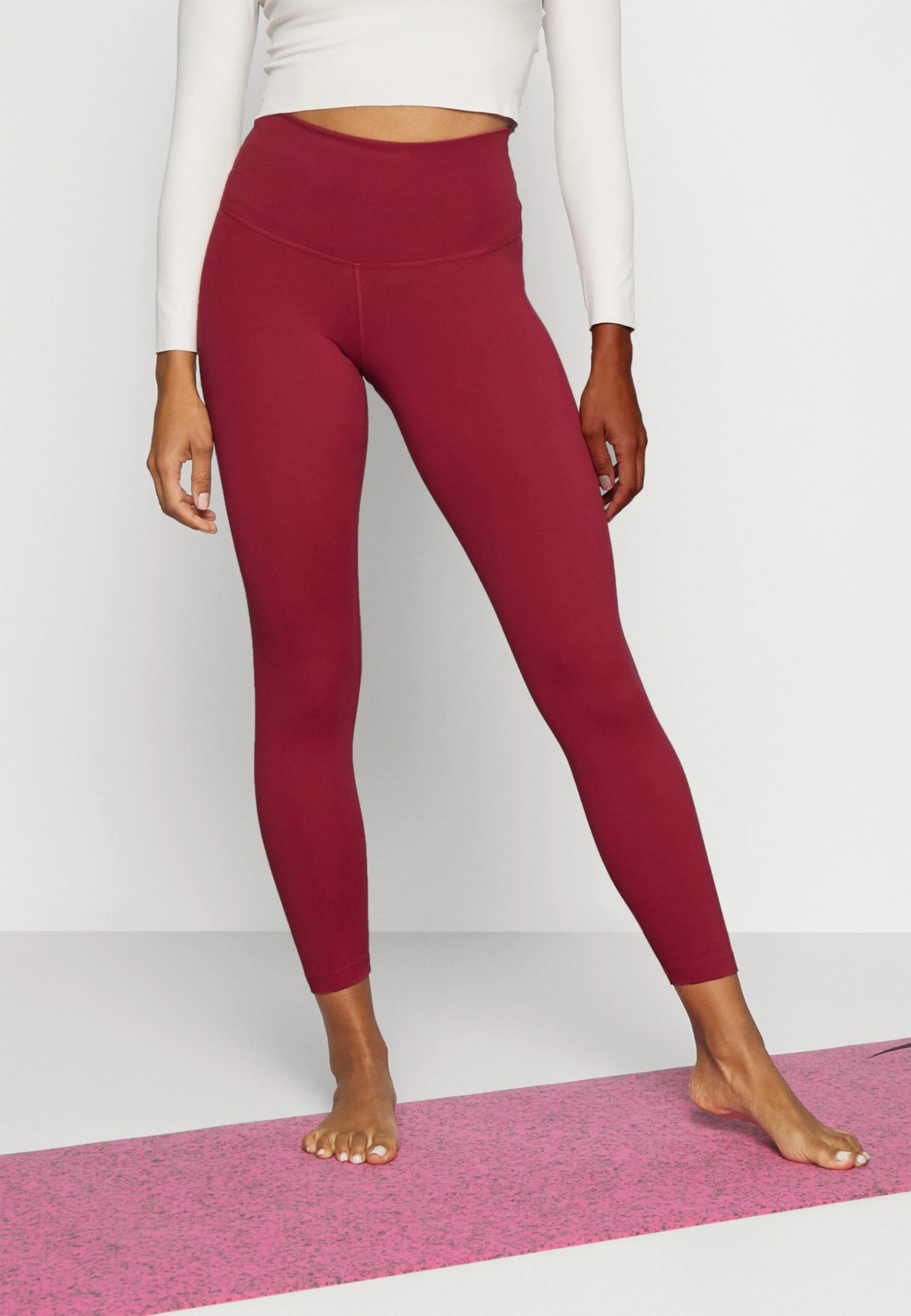 Nike Performance Leggings - Dark Red