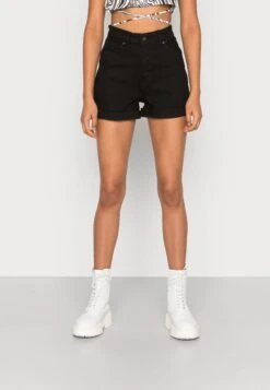 Denim Project Jose Mom - Denim Shorts - Black