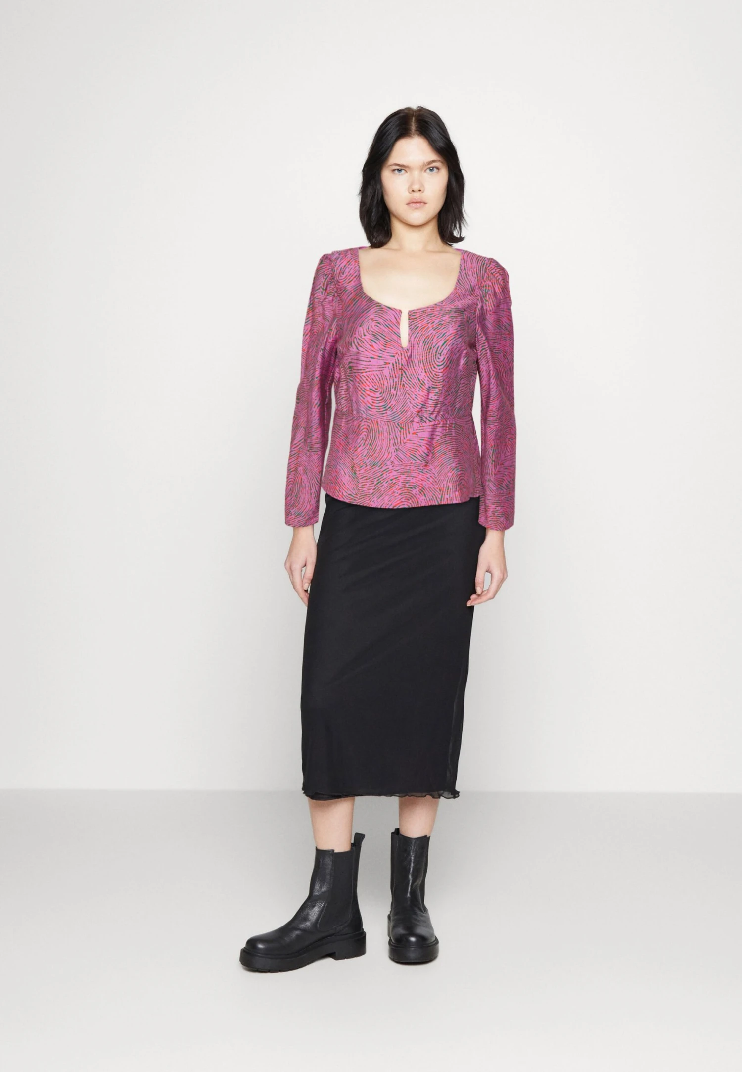 Vero Moda Vmpepper Anea V Neck - Blouse - Image 2