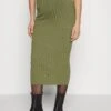 Mamalicious Mlcille Midi Skirt - Pencil Skirt - Olive