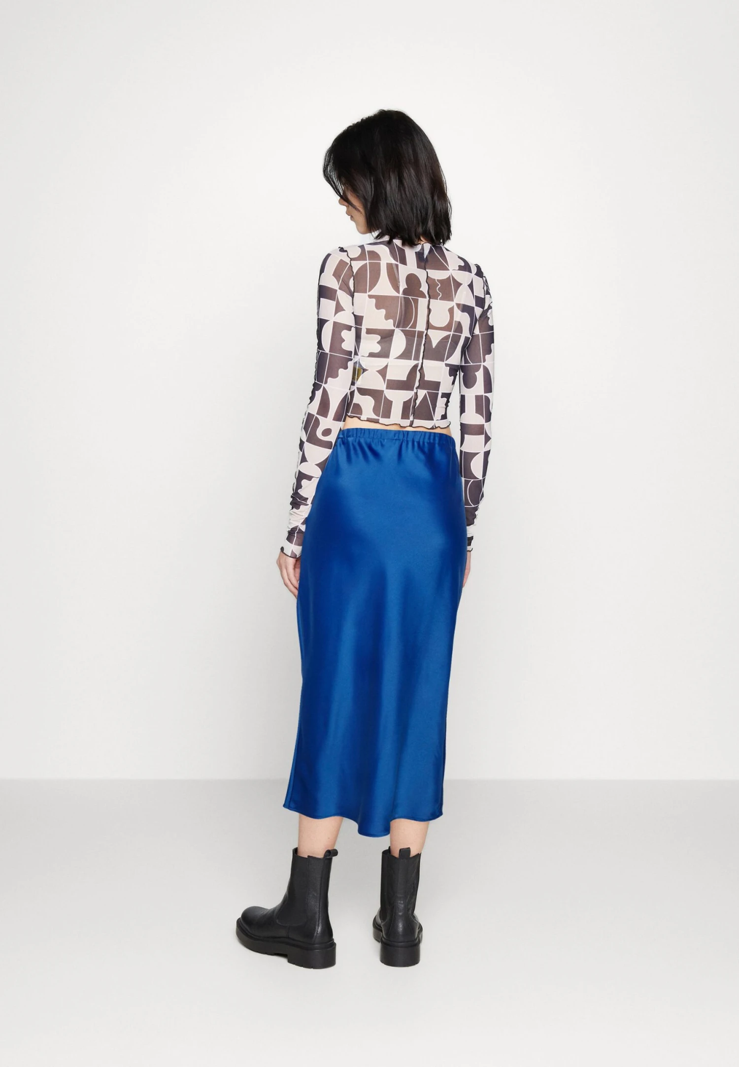 Pieces Pcmari Midi Skirt - Pencil Skirt - Image 3