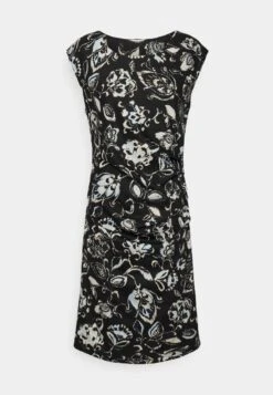 Kaffe Irma India Dress - Day Dress - Black/Windsurfer/Gray