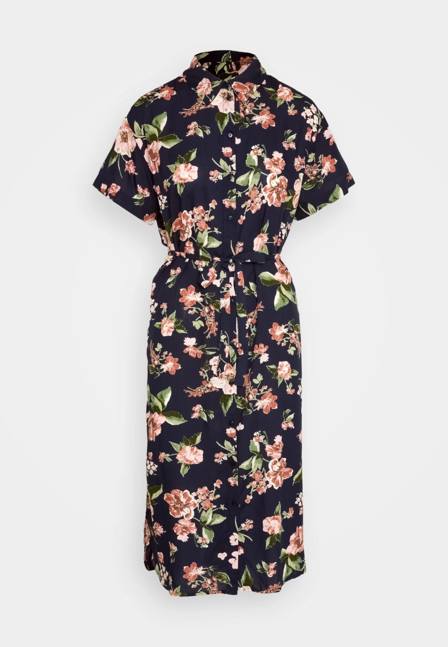 Vero Moda Bumpy Ss Calf - Shirt Dress - Image 5