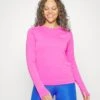 Nike Performance Pacer Crew - Long Sleeved Top - Active Fuchsia