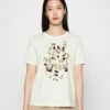 MARC CAIN Print T-Shirt - Off-White