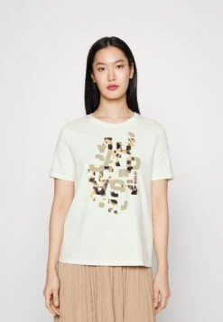 MARC CAIN Print T-Shirt - Off-White