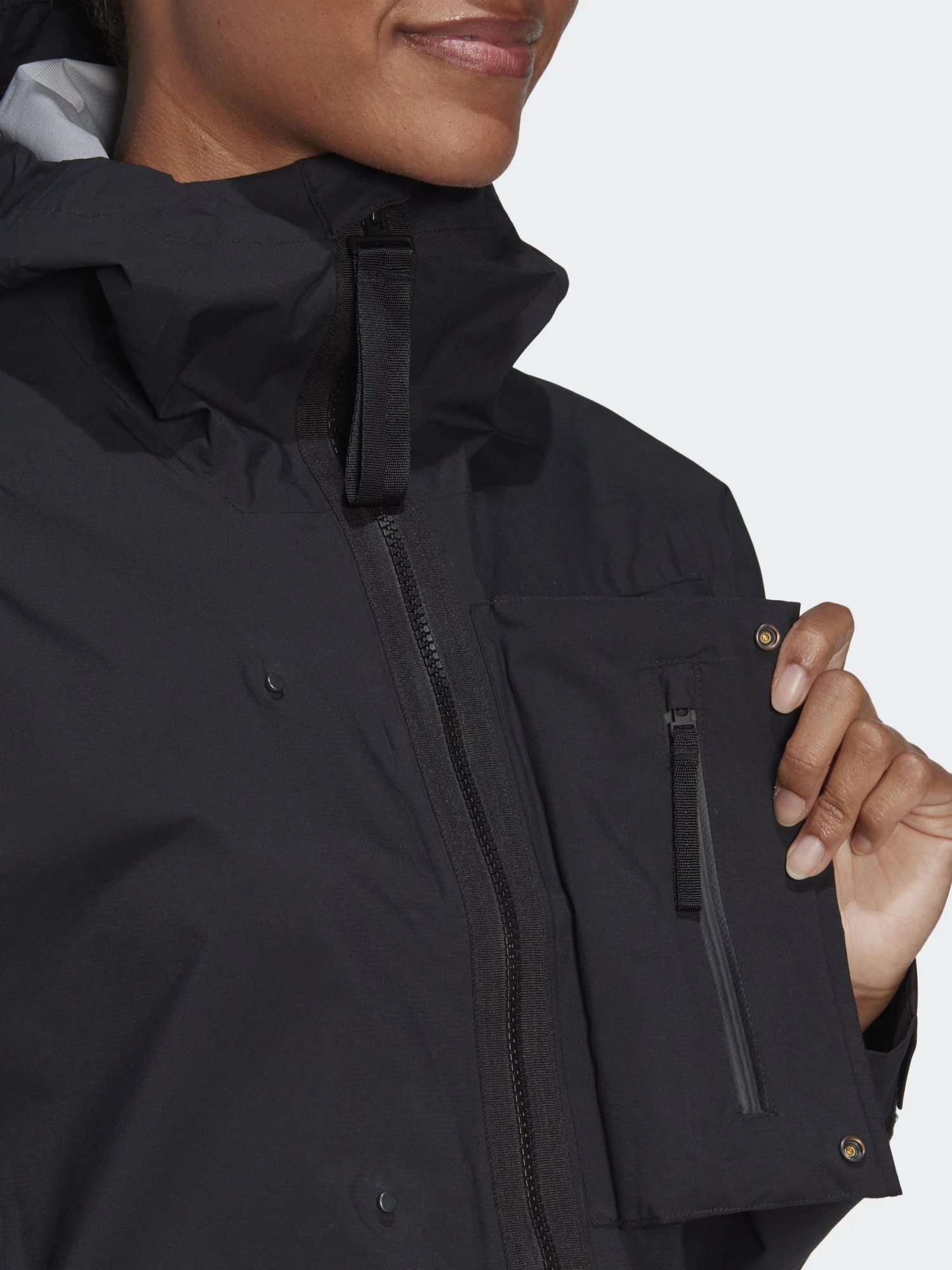 ADIDAS PERFORMANCE Terrex Xploric Rain.Rdy Mountain - Hardshell Jacket - Black - Image 6