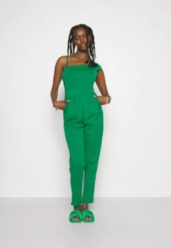 Harriet One Sleeve - Jumpsuit - Leaf Green