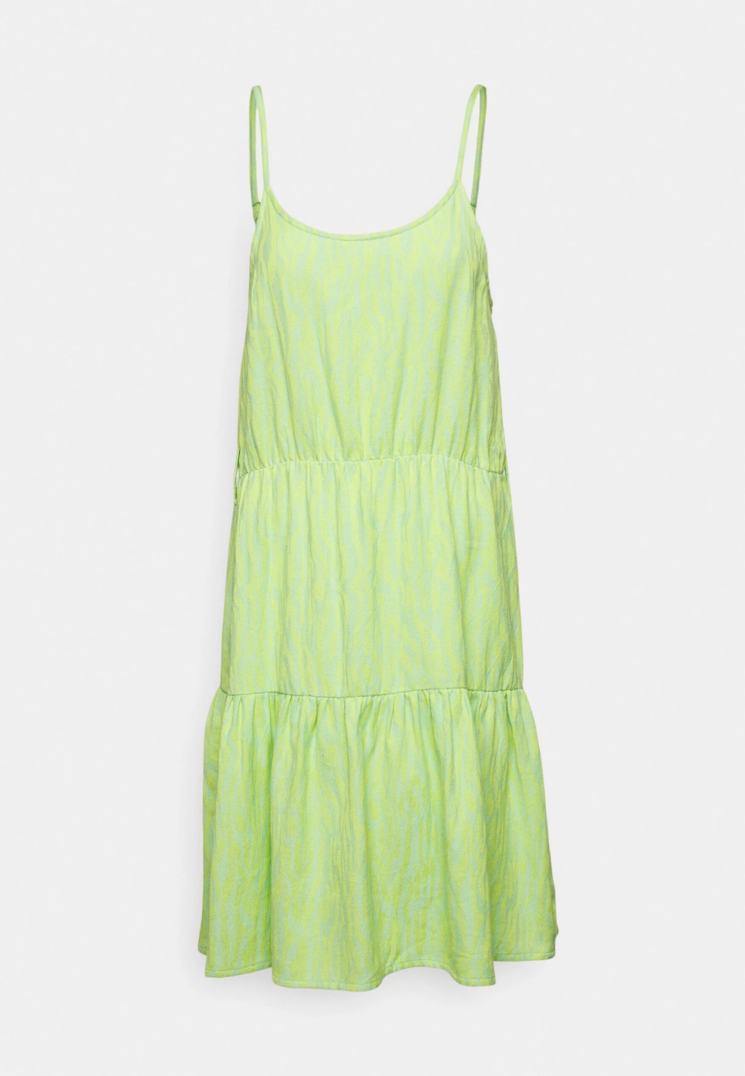 Rose Short Dress- Day Dress - Wild Lime - Image 5