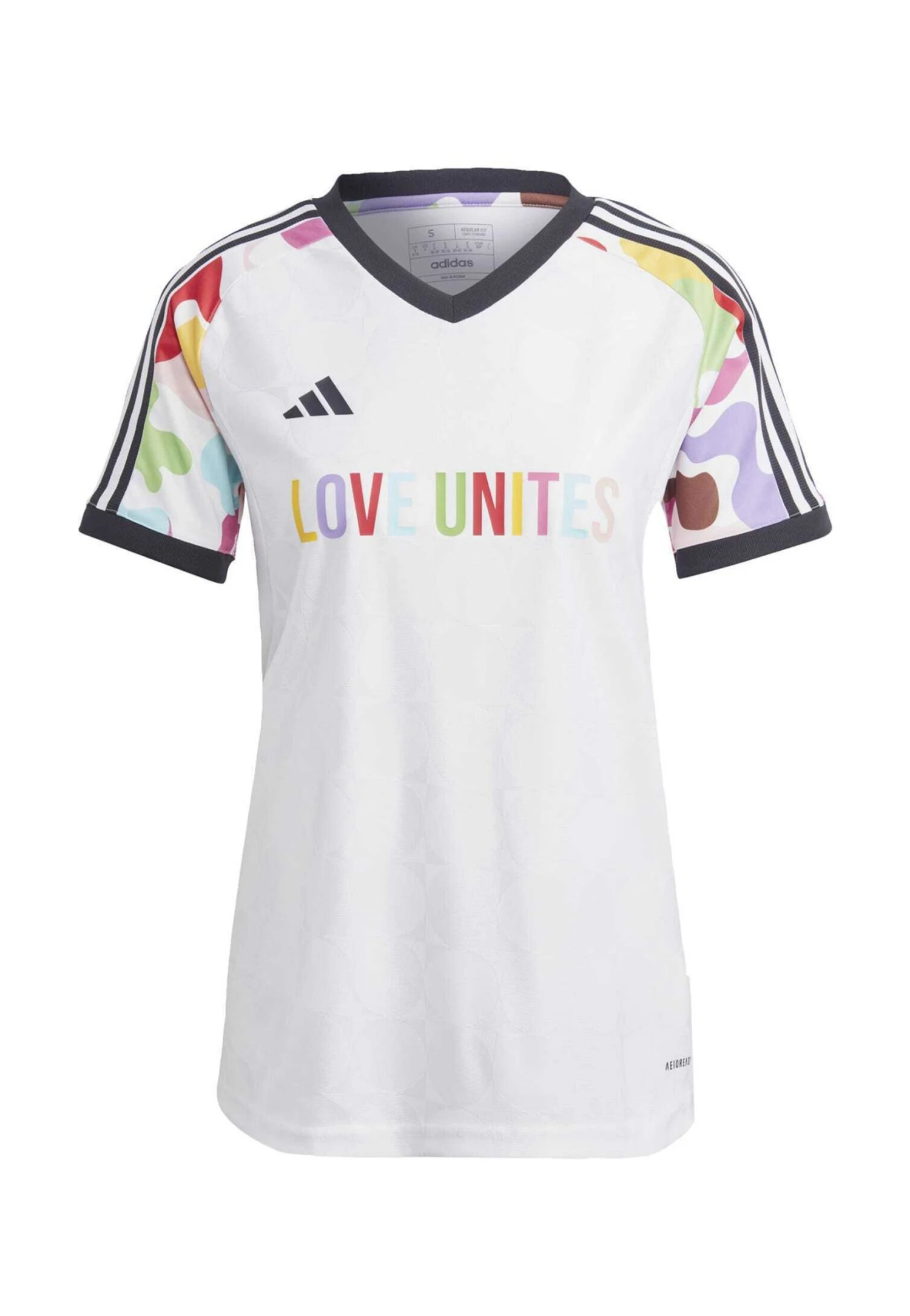 ADIDAS PERFORMANCE Tiro Jsy Pri W - Print T-Shirt - White - Image 5