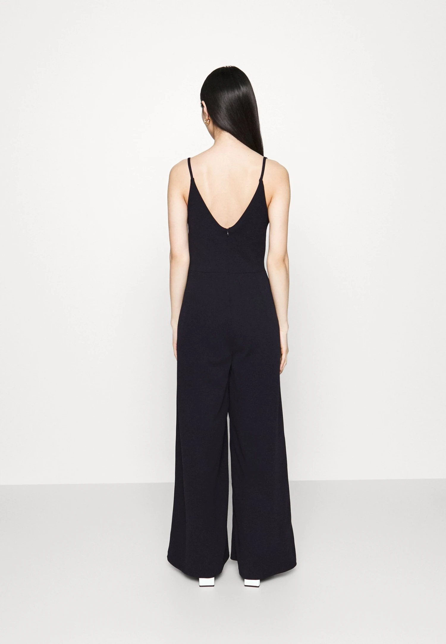 Laney Wide Leg - Jumpsuit - Navy Blue - Image 3
