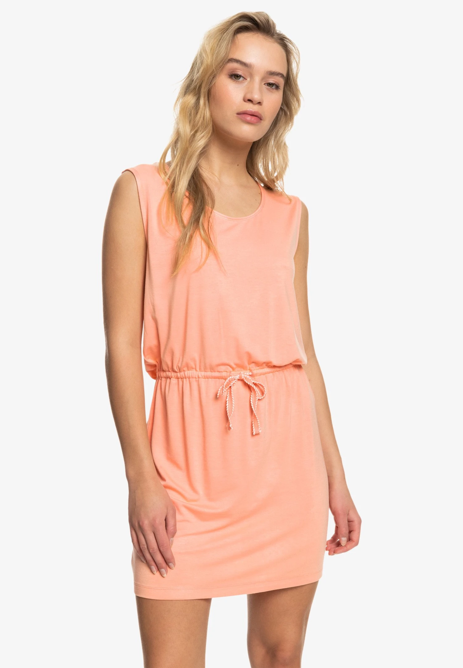 Roxy Surfs Up - Jersey Dress - Papaya Punch