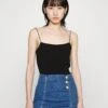Pieces Pckiwi Strap - Top - Black