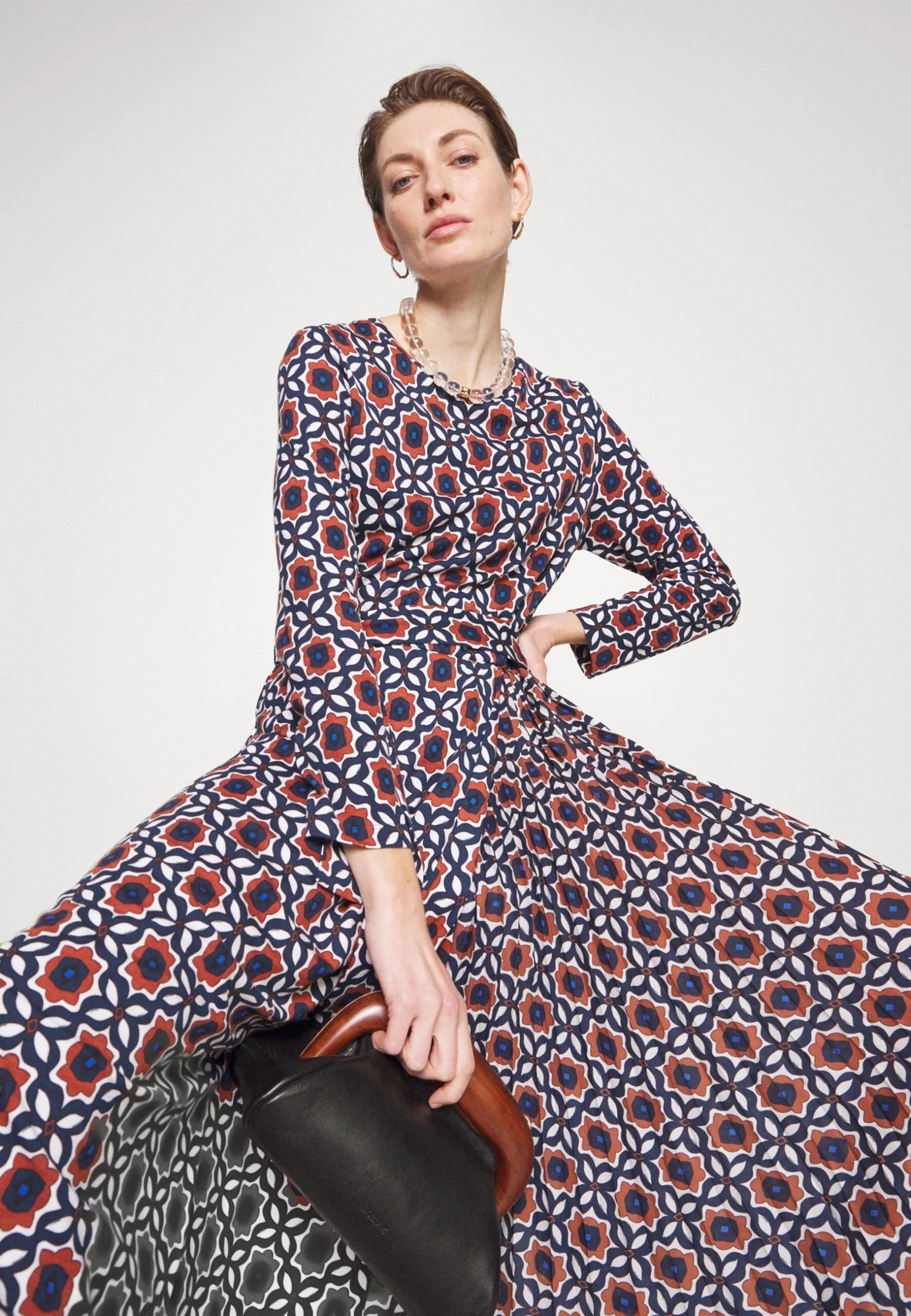 Pedina - Jersey Dress - Blue - Image 5