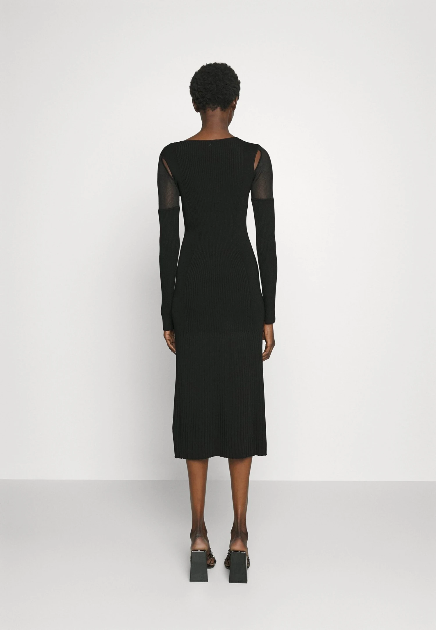 Patrizia Pepe Abito - Jumper Dress - Black - Image 3