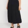 ONLY CARMAKOMA Cartrib Life Long Skirt Solid - A-Line Skirt - Black