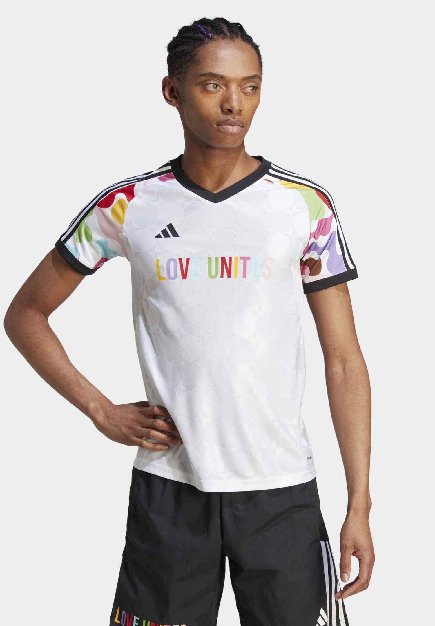 ADIDAS PERFORMANCE Tiro Jsy Pri W - Print T-Shirt - White