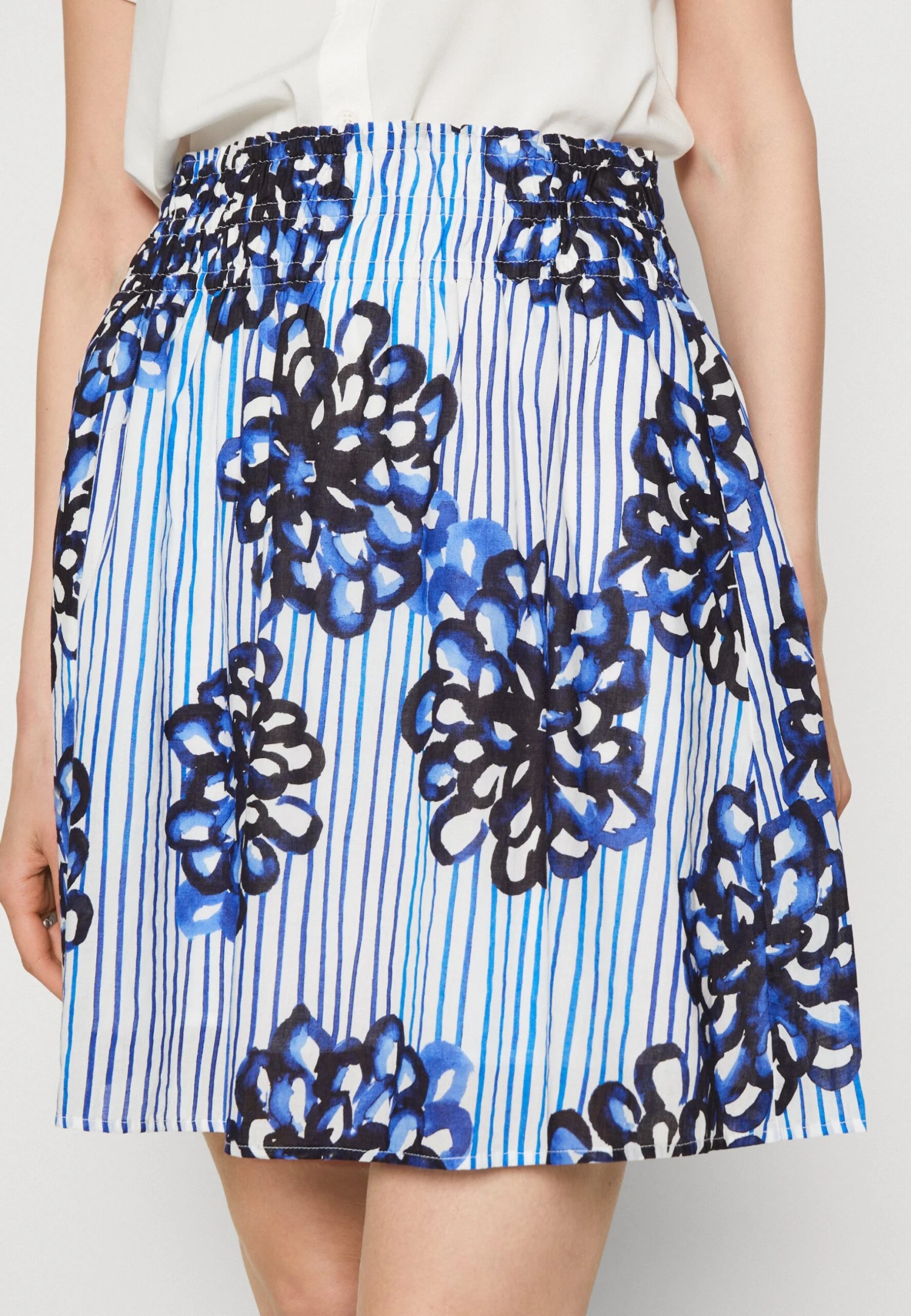 Marc O'Polo Skirt Feminine Style Fitted Waist Short Length - A-Line Skirt - Multicoloured - Image 6