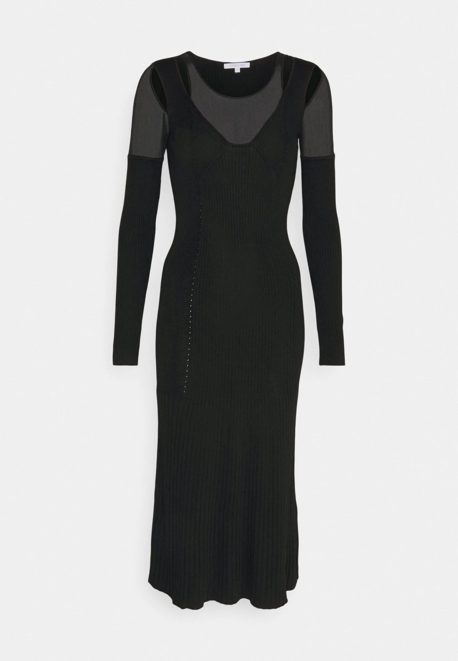 Patrizia Pepe Abito - Jumper Dress - Black - Image 4