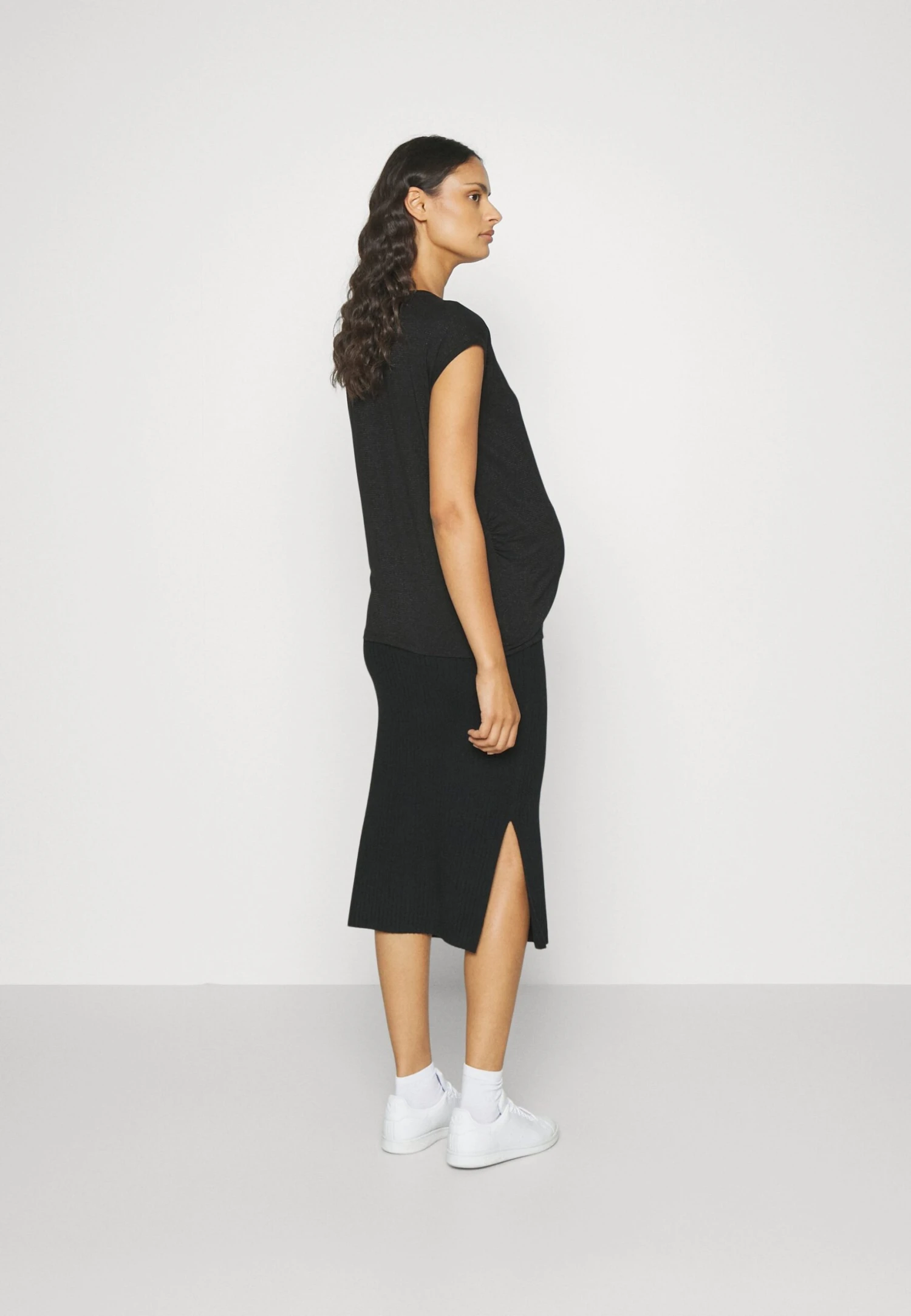 Pieces Maternity Pmcrista Midi Skirt - Pencil Skirt - Image 3