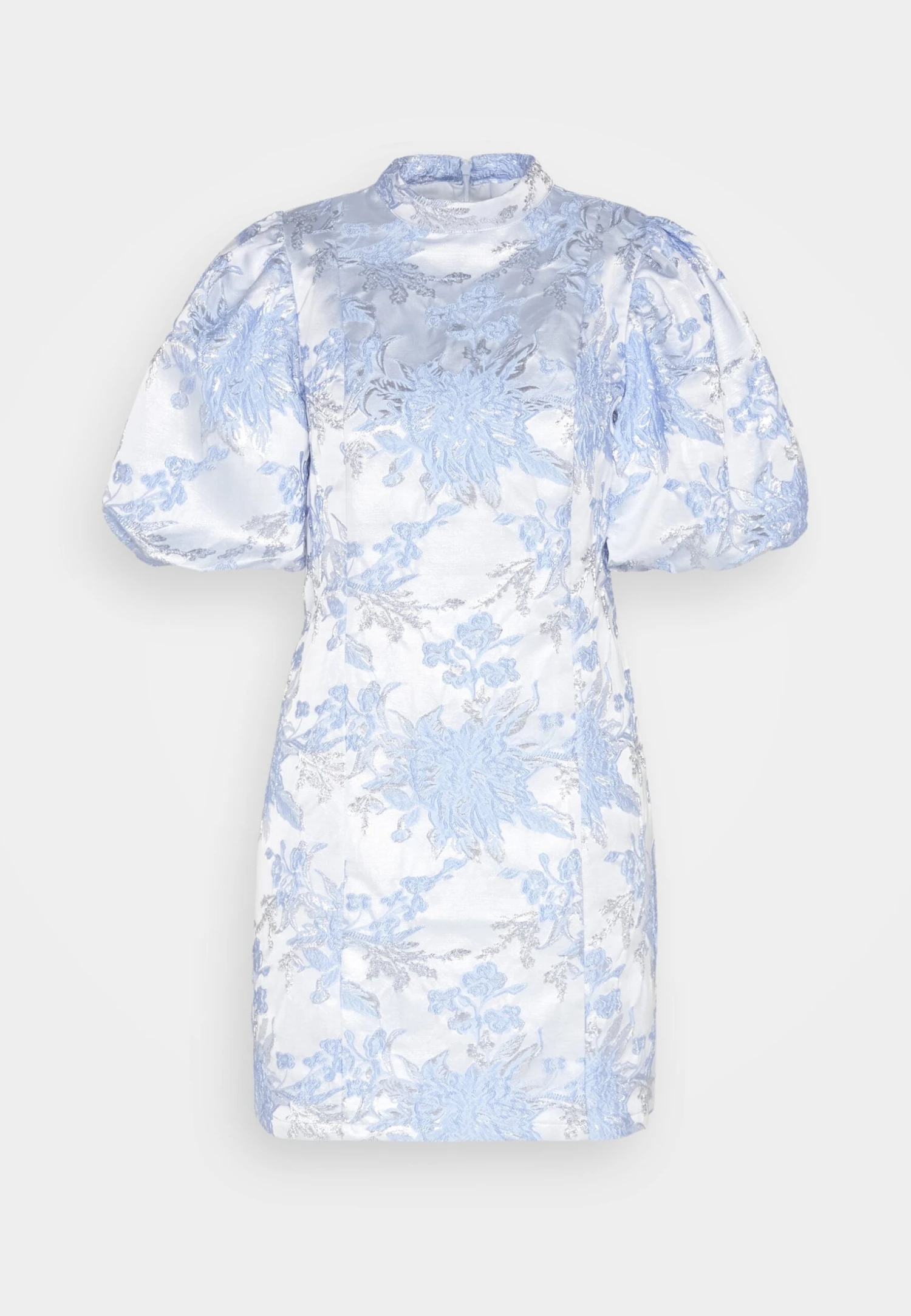 Selected Femme Slfvilma Short Dress - Cocktail Dress / Party Dress - Lilac/Light Grey - Image 5